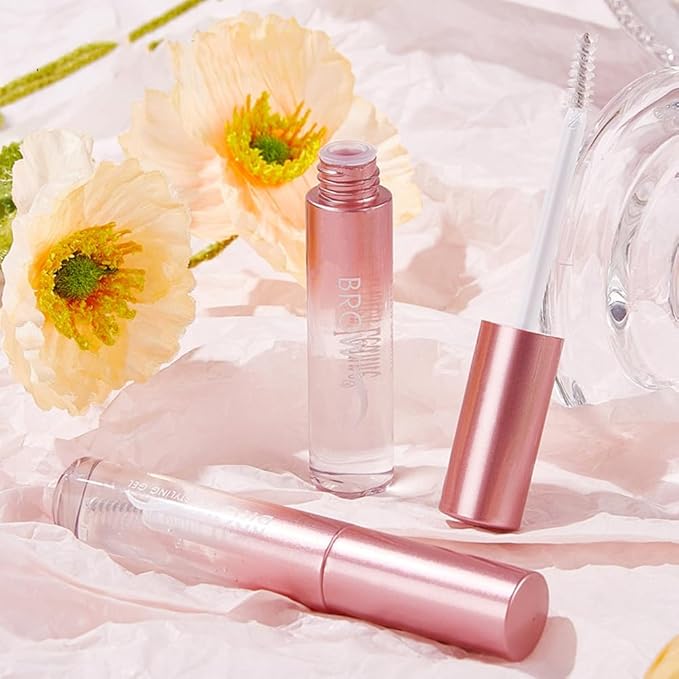 Clear Eyebrow Gel Waterproof Long Lasting Brow Fixing Gel Liquid Eyebrow Styling Brow Enhancer for Eye Brows Lift & Freeze