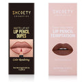 SHCOETY 24 Pcs Matte Lip Liner Set, 2 Packs Waterproof Longwear Lip Pencils, High Pigmented Smooth Lip Makeup (SH012X + SH012NX)