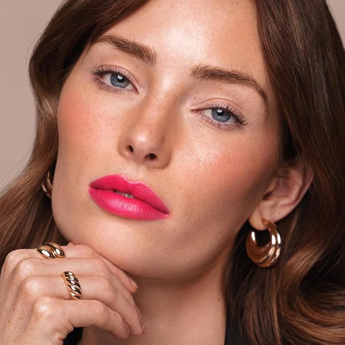 Jouer Demi-Matte Lip Balm - Fall Winter Collection Tinted Lip Color - Long Lasting Hydrating Berry Tones with Jojoba Oil & Shea Butter - Holiday Season Beauty