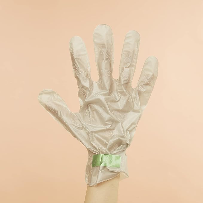 VOESH Collagen Gloves, Vegan Hand Masks, 4 Pack, Moisturizing Hand Mask, Lotion Gloves, Hydrating Gloves, Hand Care, Spa Manicure Gloves, Dry Hand Treatment