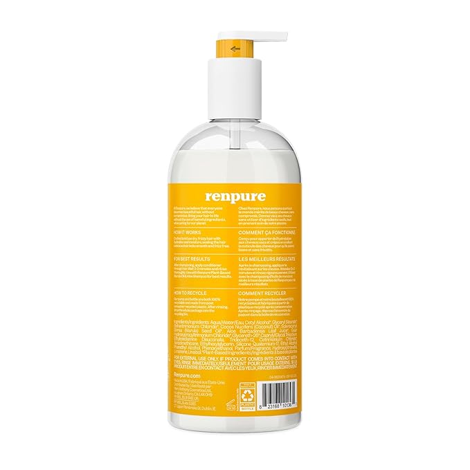 RENPURE, Conditioner Marula Oil Aloe, 24 Fl Oz