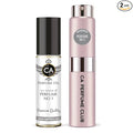 CA Perfume Duo Impression of Perfume No1 For Women Perfume Layering Set Long Lasting Travel Size EDP + Body Oil Roll-On Bottle 0.27 Fl Oz+0.33 Fl Oz