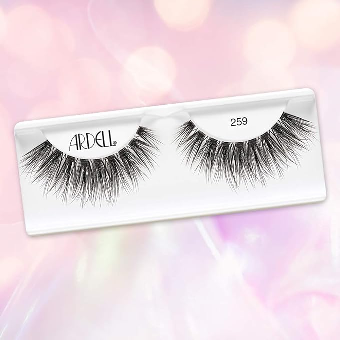 Ardell Mega Volume Lash 259 Multi-Layered False Lashes with Curl Technology, 4 Pairs