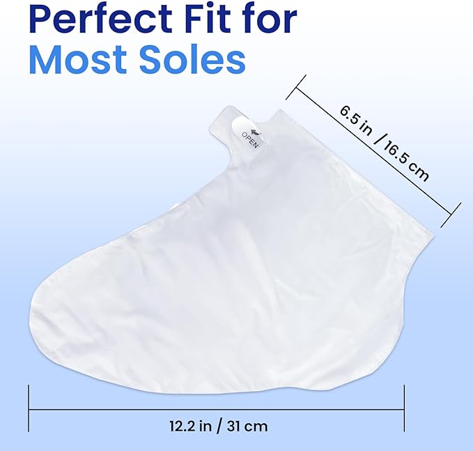 6 Pack Moisturizing Foot Mask for Dry Cracked Feet, Restoring & Hydrating Socks with Coconut, Shea Butter, Jojoba Oil & Vitamin E, Feet Mask for Women & Men Foot Care