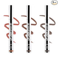 Sacheu Lip Liner STAY-N Peel Off Lip Stain — Long Lasting Waterproof Lip Tint with Hyaluronic Acid & Vitamin E — Transfer Proof Matte Finish, Vegan & Cruelty-Free (Deep Bundle)