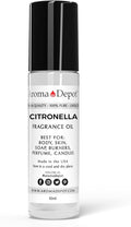 Citronella 10ml. Fragrance Oil I Perfume I Skin Oil I Scented Oil. DIY Projects Such as Candles, Bath Bombs, Body Butters, Creams & Lotions. Few Drops in The Diffuser, Burners, or Warmers.