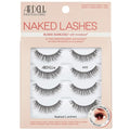 Ardell Naked Lashes 420 – Lightweight Natural Strip Lashes with Invisiband, Reusable False Eyelashes, Multipack, 4 Pair, 1 Pack