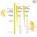 2PCS Revive Eye Cream,Revive Eye Cream with Retinol Peptide,Reduces Wrinkles Firming & Hydrating EyeCream for All Skin Types