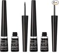 Rimmel London Scandaleyes Exaggerate Liquid Eyeliner, Intense Color, Long-Wearing, Waterproof, 001, Black, 0.08oz (Pack of 2)