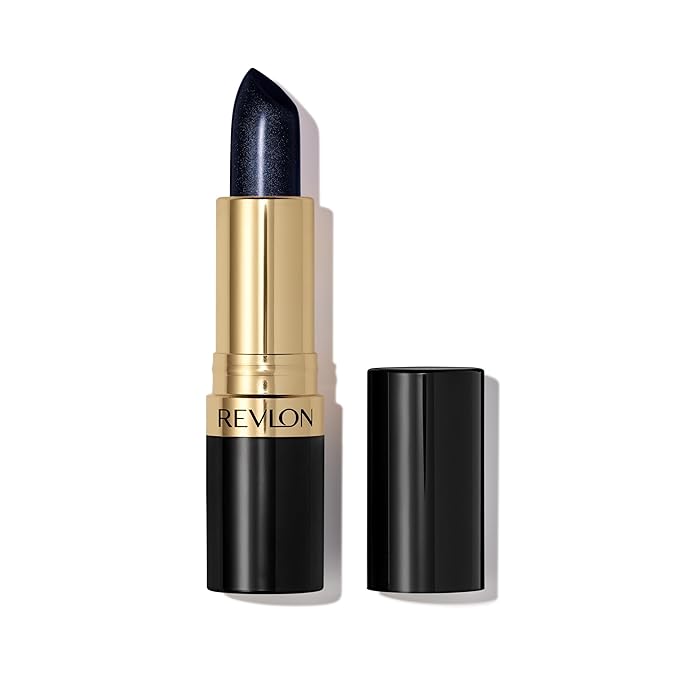 Revlon Super Lustrous Lipstick, Creamy Formula For Soft, Fuller-Looking Lips, Moisturized Feel, 043 Midnight Mystery, 0.15 oz