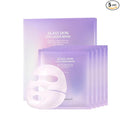 Cell Fusion C Glass Skin Collagen Mask, 1.23 oz. x 5 Sheets, Overnight Hydrogel Mask with Triple Collagen, Hydrating and Plumping, Korean Skincare