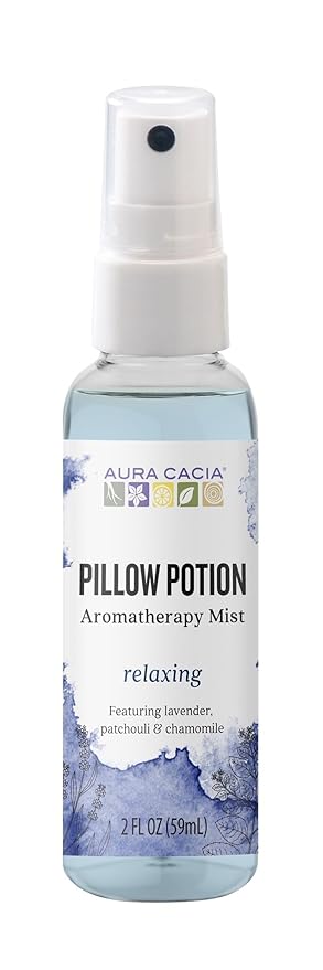 Aura Cacia Essential Solutions Mist, Pillow Potion, 2 Fluid Ounce