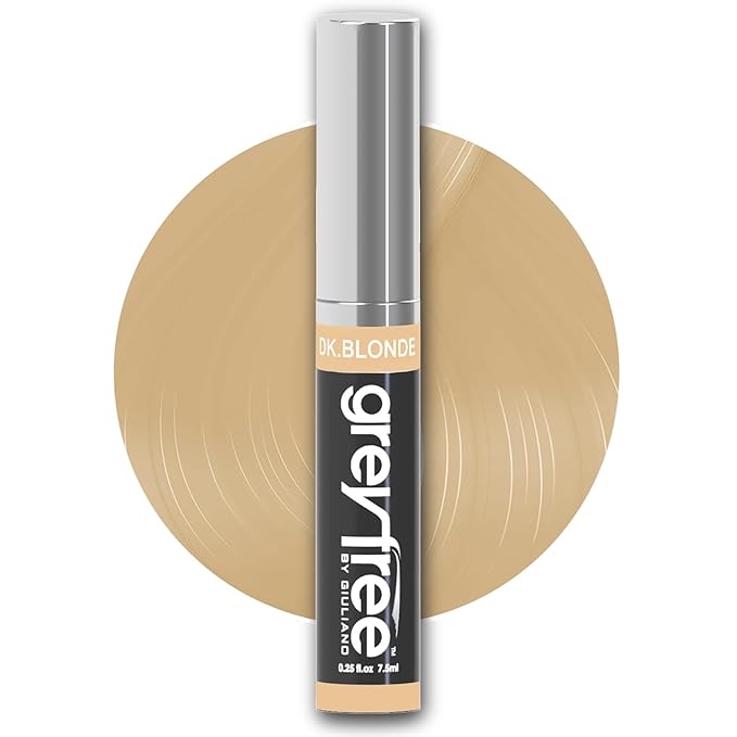 Root Touch-Up Hair Mascara Temporary Gray Roots Concealer (DARK BLONDE)