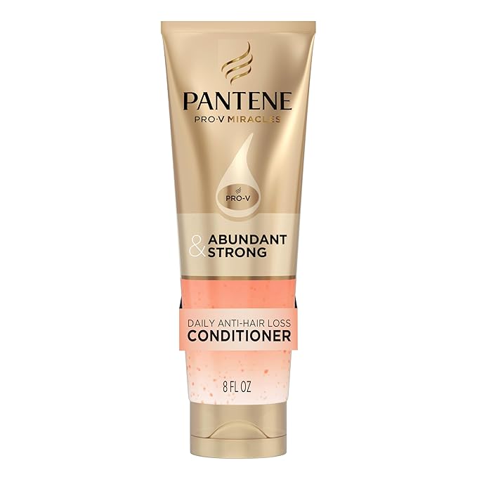 Pantene Abundant & Strong Conditioner, Strengthens Hair from Root to Tip, 8 oz