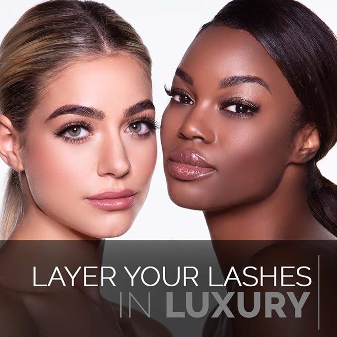 Ardell Faux Mink Lashes 810 - Black, Natural Volume False Eyelashes for Fullness & Length, 4 Pack