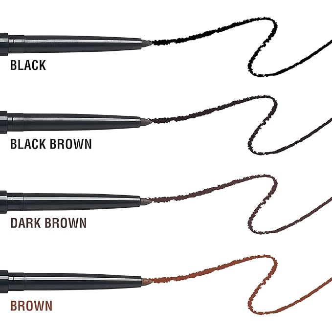 KISS NEW YORK Pro Intense Gel Eyeliner with Built-In Sharpener, Waterproof, Smudge-Proof, Long Lasting Gel Eyeliner Pencil (Brown)
