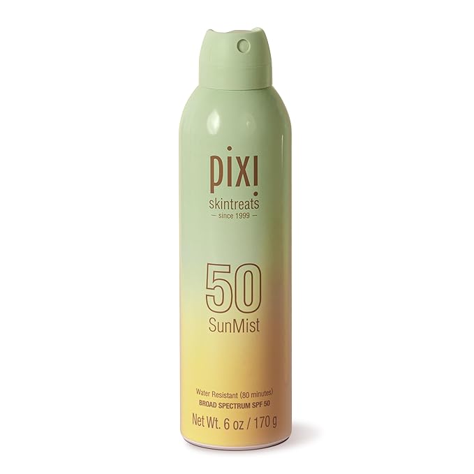 Pixi SkinTreats 50 SunMist Water Resistant SPF 50, 6 oz., Water Resistant