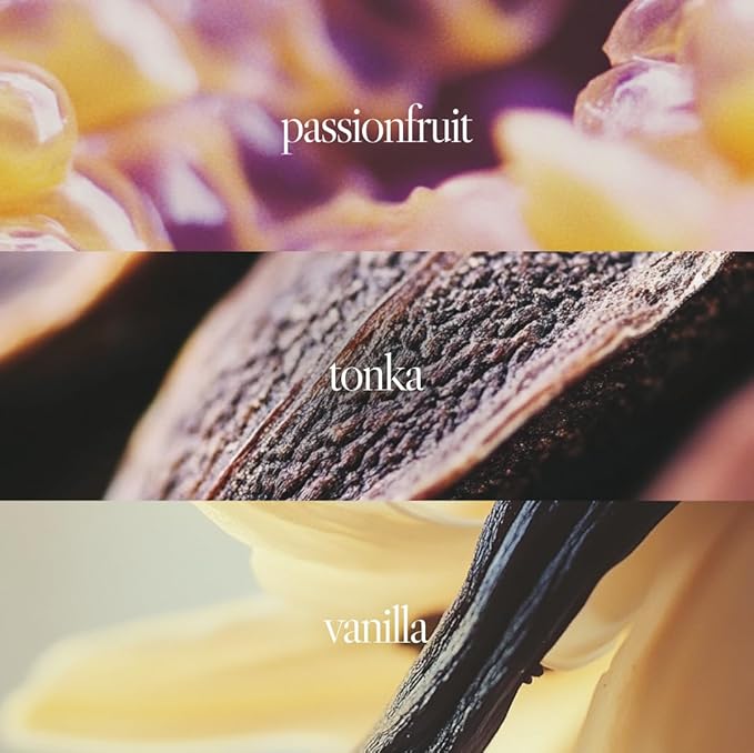 Noteworthy n,057 Sweet Embrace Body Mist Vanilla, Passionfruit & Tonka Bean | Cozy Skin Musks | Light Everyday Fragrance Mist for Women & Men Warm, Sweet & Comforting Scent