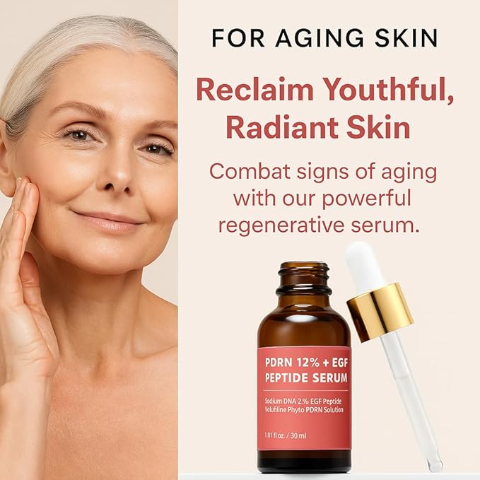 Salmon DNA PDRN Pro Renewal Set – 25% PDRN Concentrate Booster + 12% PDRN Microneedling Serum w/Volufiline + 12% PDRN Cream – EGF Peptide, Niacinamide & Hyaluronic Acid Hydrating, Korean Skincare