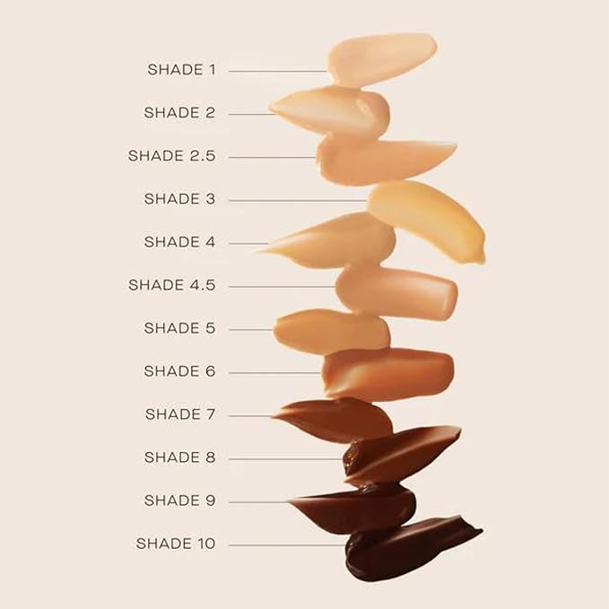 Summer Fridays Sheer Skin Tint with Hyaluronic Acid, Diminishes Uneven Tone, Sheer to Light Coverage, Shade 5, Medium with Warm Neutral Undertones (1 Fl Oz)