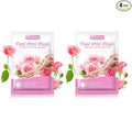 Magik Foot Peeling Mask Baby Soft Cracked Heels Remove Dead Skin Calluses (Rose, 2 Pairs)