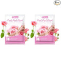 Magik Foot Peeling Mask Baby Soft Cracked Heels Remove Dead Skin Calluses (Rose, 4 Pairs)
