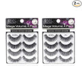 Ardell False Eyelashes Mega Volume 251 – Fluffy Volume for a Dramatic Look, Wispy Lashes, Full Strip, 2 Pack