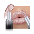 evpct Pink Shimmery Metallic Lip Liner and Lipstick Combo, Cone Tip Lip Crayon for Women Long Lasting Waterproof, Metal Shinny Hydrating Lipstick Makeup, Glitter Lips Liner Pencil for Shimmery Shade
