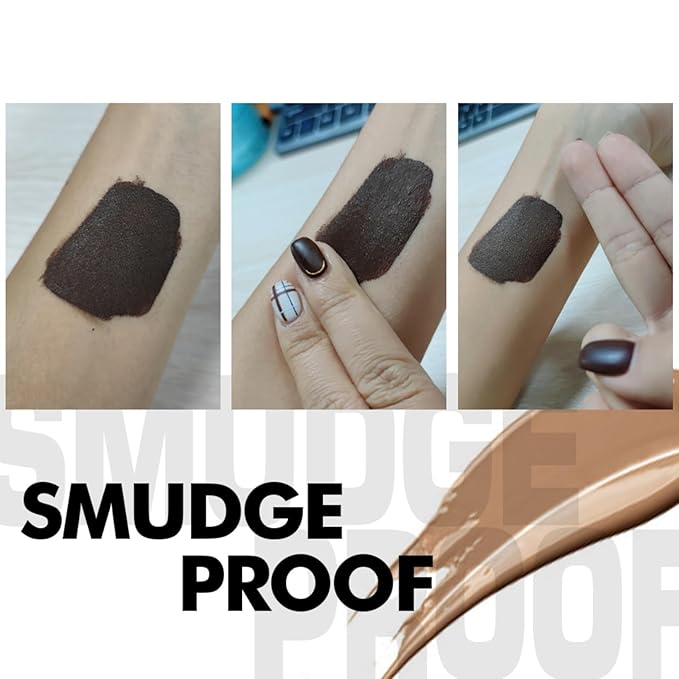 SACE LADY 3D Eyebrow Gel Long Lasting 24H Waterproof Smudge-proof Brow Cream Makeup Kit (03 BLACK BROWN, 0.2Fl Oz)
