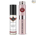 CA Perfume Duo Impression of Interdict Rouge For Women Perfume Layering Set Long Lasting Travel Size EDP + Body Oil Roll-On Bottle 0.27 Fl Oz+0.33 Fl Oz