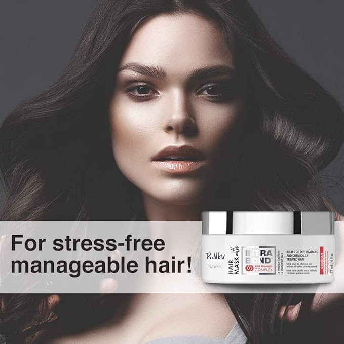 Punky Hair Mask with Intrabond Hair Repairing Complex, 6 oz - Ideal for Dry, Damaged, Chemically Treated Hair