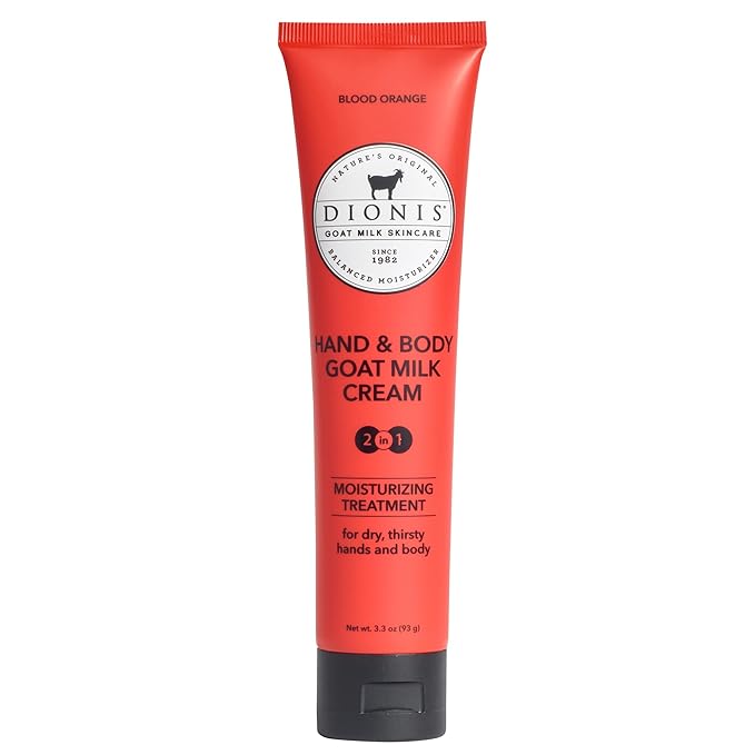 Dionis Goat Milk Hand & Body Cream Blood Orange 3.3oz (Pack of 1)