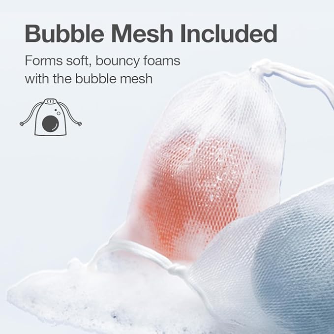 Naisture Be Bare Jelly Ball Cleanser, Daily Face Wash Korean Skin Care Cleanser Ball for Dry Skin with Squalane & Hyaluronic Acid for Skin Hydration and Moisturizing - Fresh Aqua (1.41oz)