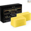 VALITIC Brightening Lemon & Turmeric Kojic Acid Soap with Vitamin C, Retinol, Collagen - Original Japanese Complex Infused with Hyaluronic Acid, Vitamin E, Shea Butter, Castile Olive Oil (5 Pack)