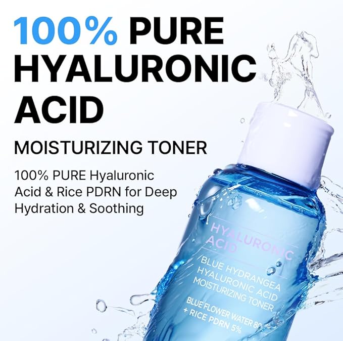 Blue Hydrangea Hyaluronic Acid Moisturizing Toner