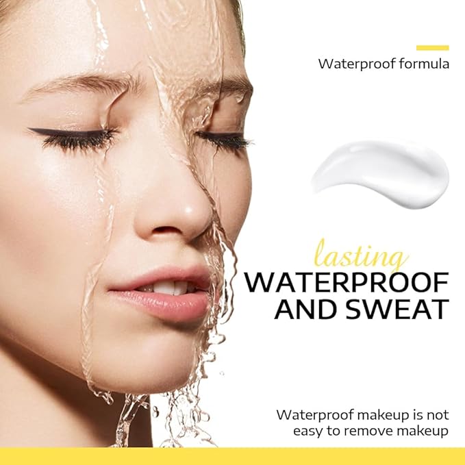 Eyebrow Sculpt Gel, Long-Lasting Brows Styling Clear-Drying & Waterproof Brow Gel Creates Laminated Brows, Comb & Brush Duo Brows