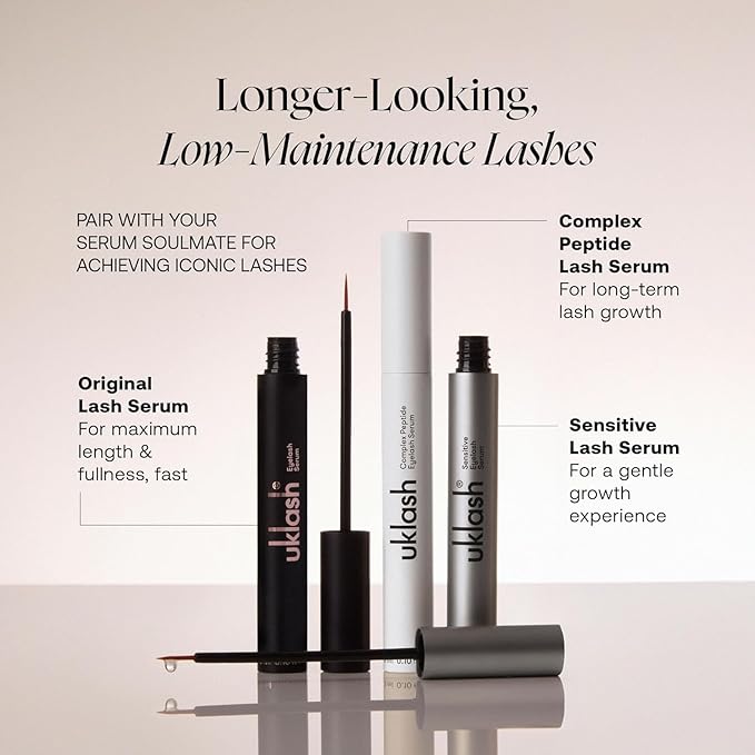 UKLASH Tubing Mascara - Waterproof and Smudge-Free Formula for Longer-Looking and Volumised Lashes - Gentle Removal for Damage-Free Lashes - Americano Black or Brown Shades, 0.24 oz