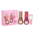 Glow Recipe Best of Glow Hues Kit - Travel Size Hue Drops Sun Glow, Full Size Dewy Flush Blush & Travel Size Glass Balm Lip Treatment (3 Count)