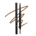 Eyebrow Pencil, Retractable Definer with Dual Brush, Ultra-Fine Tip for Precise Brow Makeup, Waterproof Gel Formula, Natural Hair-Like Strokes, Enhance Beauty (Light Coffee, Diamond)