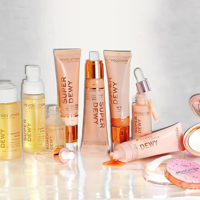 Makeup Revolution, Superdewy Tinted Moisturiser, Light Coverage, Dewy Finish, Fair, 1.85 fl. Oz.