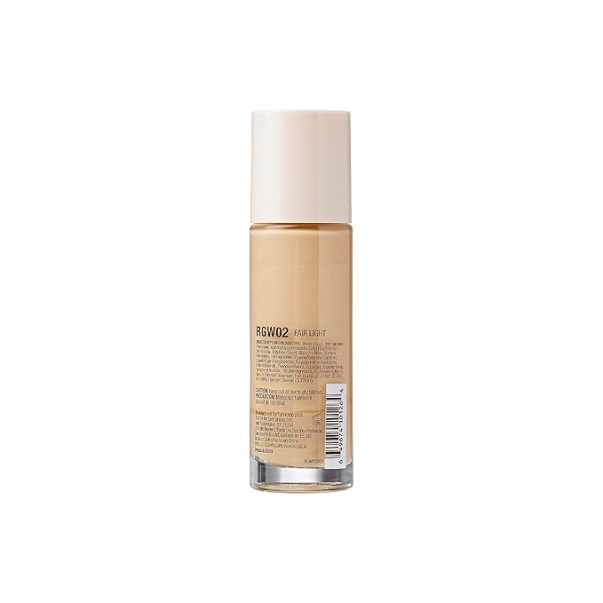 Ruby Kisses Glowy Skin Filter Foundation - All-in-1 Primer, Skin Tint & Highlighter, Hydrating Light Coverage with Squalane, Natural Dewy Finish, Luminous & Radiant Glow (Fair Light)