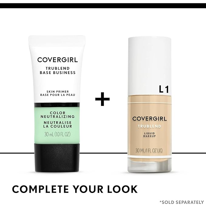 COVERGIRL Base Business Face Primer, Skin Smoothing 100, 1.01 Ounce
