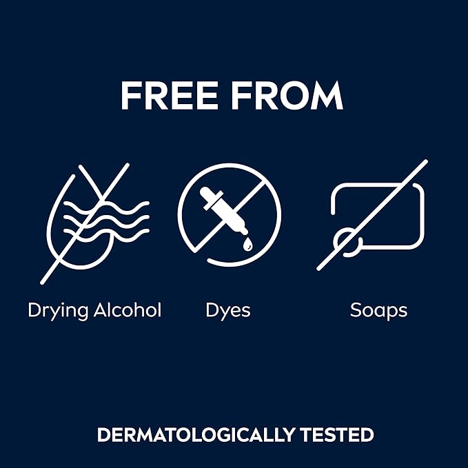 Nivea Men Sensitive Body Wash with Bamboo Extract, Moisturizing Body Wash for Sensitive Skin, Soap Free Shower Gel for Men with No Drying Alcohol, 30 Fl Oz Bottle (Pack of 2)