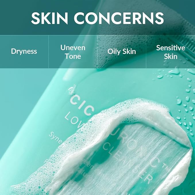 MIZON Cicaluronic Low pH Cleanser with Centella Asiatica Hyaluronic Acid BHA Sebum Care Blemish Care Dead Skin Cell Removal Korean Skincare (120ml/4.05fl oz)