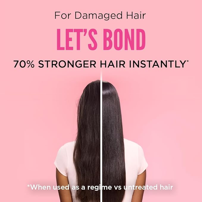 Noughty Let's Bond Builder Conditioner, Restorative Formula for Chemically Treated, Colored and Damaged Hair, Bond Repair Treatment to Reduce Breakage and Improve Resilience 8.4fl.oz