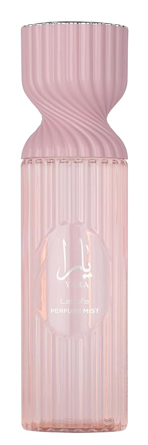 Lattafa Yara Perfume Mist 250ml – Body Spray with Tangerine, Heliotrope, Orchid, Tropical Notes, Vanilla, Sandalwood & Musk for a Soft Gourmand Floral Scent