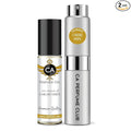 CA Perfume Duo Impression of L'heure Verte For Women And Men Perfume Layering Set Long Lasting Travel Size EDP + Body Oil Roll-On Bottle 0.27 Fl Oz+0.33 Fl Oz