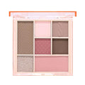 CAKAILA 7Colors Eyeshadow Makeup Palette,Pink Mauve Brown Champagne Natural Neutral Eye Shadow Palettes for Older Women,Long Lasting Naturing-Looking,Lightweight,Eye Makeup Kit Travel Size,Vegan