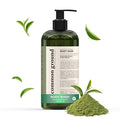 COMMON GROUND Natural Body Wash - Paraben & Cruelty Free, Vegan, Plant-Based, Signature Matcha & Tea Tree Essential Oil Scent - Shower Gel - All Skin Types, Men & Women, Sensitive
