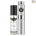 CA Perfume Duo Impression of Supreme Cedar For Women And Men Perfume Layering Set Long Lasting Travel Size EDP + Body Oil Roll-On Bottle 0.27 Fl Oz+0.33 Fl Oz
